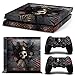 Produktbild 46 North Design Playstation 4 PS4 Folie Skin Sticker Konsole Skull Metal aus Vinyl-Folie Aufkleber Und 2 x Controller folie