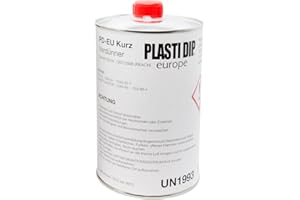 Plasti Dip – Diluente 1L veloce ablüftend – consigliato per originale perfor Mix Plasti Dip USA