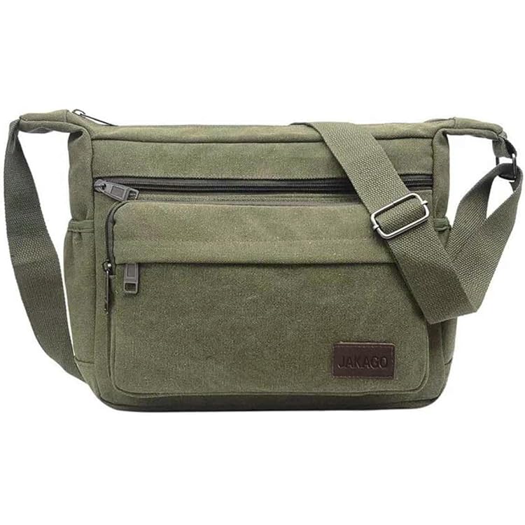 SPAHER Leren schoudertas voor heren Schoudertas voor heren Schoudertassen voor heren Schoudertas Werktas Casual crossbodytas Messenger Bags voor kantoor, schoolreizen