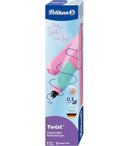 Pelikan Twist ECO, Penna Roller Sferografica Ergonomica, per Destrimani