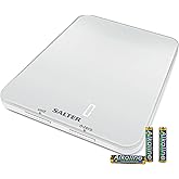 Salter 1180 WHDR Ghost Electronic Kitchen Scale- 5 KG Capacity Food Weighing Baking Scales, Hidden Until Lit Easy Read Digita