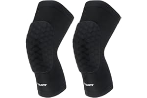 EULANT Genouillère Basketball Compression Jambières Protege Genoux pour Handball Volley ball Football Gardien Yoga Course à Pied