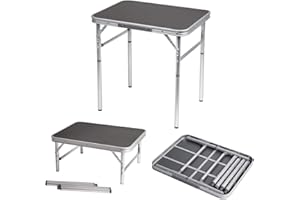 Bo-Camp - Tavolo - 60 x 45 cm, Grigio