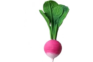 Oli & Carol - Mordedor para bebé de caucho natural - Regalo para bebé 0 3 6 meses, 1 año - Ramona The Radish