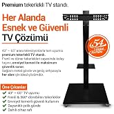 Hiremco Tekerlekli TV Standı (Premium)