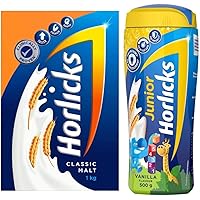 Horlicks Health & Nutrition drink - 750 g Refill Pack (Classic Malt) Horlicks Junior Stage 1 Health & Nutrition drink…