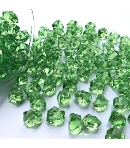 Decoratieve stenen diamant acryl helder 1.8cm 150g
