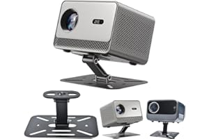 Eroshoo Mini Beamer Halterung Ständer,Multifunktionaler Beamer Halterung,für Projektor Wall Ceiling Mount,360°Drehbar,für Projektor mit 1/4 Zoll Schraubschnittstelle Projektorhalter