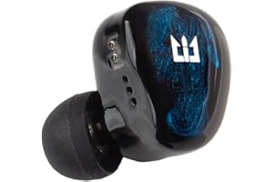 H HIFIHEAR TRI Star River 10 mm Flaggschiff Beryllium Dynamic Driver IEMs In-Ear-Kopfhörer mit abnehmbarem 2-poligem 3,5/4,4 Stecker OFC-Kabel, 3D-gedruckte Schalter, Dual-Tuning-Schalter für Sänger Audiophiler