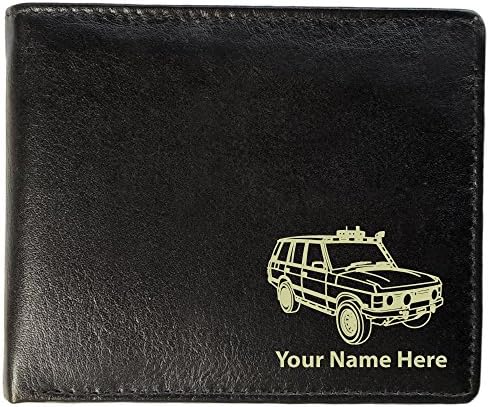 Range Rover Design, Personalised Mens Leather Wallet (Toscana Style)