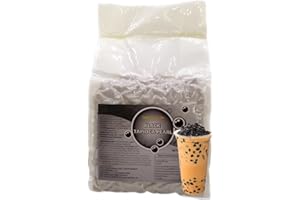 bobatra.de - Premium Black Tapioka Perlen für Bubble Tea 1 kg Beutel Tapioka