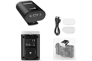 NEEWER VERSIONE ENTRY LEVEL Mini Flash per Fotocamera N12: Luce di Riempimento 5600K, Display LCD, Compatibile con Fotocamere DSLR Canon/Fujifilm/Sony/Nikon con Slitta a Contatto per Riprese in Studio