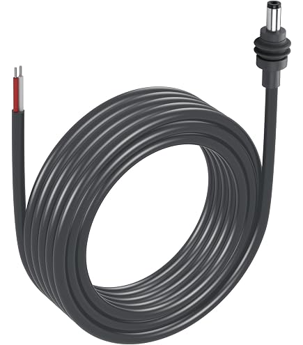 Cavo di alimentazione DC per Starlink Mini, 18 AWG, cavo di alimentazione DC maschio a maschio, cavo di ricarica Starlink Mini accessorio di ricambio, PD 100 W, connettore cilindrico (16.5FT