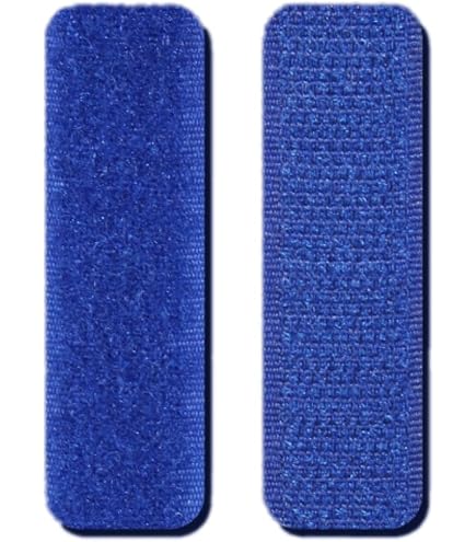 Cintas Adhesivas De Gancho Y Bucle Redondas KLEBESHOP24 - 80 Mm, Pack De 10 Unidades, Reutilizables