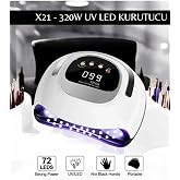 Fontenay X 21 Uv Led Tırnak Kurutucu 320 W 72 Uv Led Protez Tırnak Kalıcı Oje Kurutma Makinesi