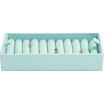 Portagioie Stackers GreenMini Motivo Salvia - Organizzatore Gioielli, Design Modulare, Velluto - Foto 4