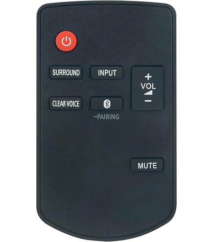 Telecomando Sostitutivo ALLIMITY N2QAYC000109 Per Soundbar Panasonic (SC-HTB385, HTB485, HTB885)
