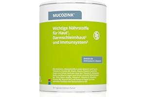 ‎NUTRIMMUN MUCOZINK® I made by nutrimmun I Für 30 Tage I Umfassender Mikronährstoffkomplex I Vitamine I Mineralstoffe I 2g L-Glutamin I Taurin I Pulver I Vegetarisch I Glutenfrei I Laktosefrei I Laborgeprüft