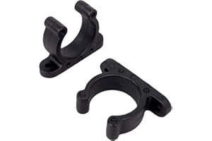 GATE 14 GATE14® Supports pour Avirons et Pagaies, Clips en Plastique Noir Ø Max 30 mm 2 Pcs