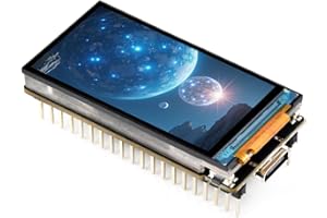 Waveshare ESP32-S3 Display 1.9inch LCD Screen, 170x320 262K Colors Development Board, 240MHz LX7 Dual-Core Support 2.4GHz Wi-FI & BLE 5, Type-C & PICO Pins Interfaces 90° Hardware Rotation, No Touch