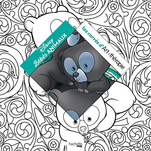 Télécharger Les Carrés d'Art Thérapie Bébés animaux Francais PDF
