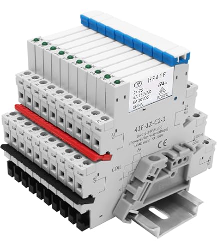 Relais HR-CR323DC024 24V DC 6 Broches | Lot 1/2/5 Pièces – Relais Électromagnétique Fiable 24 Volts Pour Automatisme, Commande Industrielle
