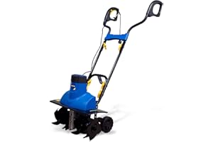 Goodyear – 1500 W elektrische Bodenfräse mit Rädern, 450 mm Schnittbreite, 180 mm Tiefe, klappbarer Lenker, verstellbare Höhe, Metallschutz, Bodenfräse für Obstgarten und Garten