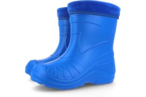GORDANO EVA Light Kids Girls Wellington Boots Rainy Snow Wellies flace linners 5 UK Toddler to 2 UK Junior