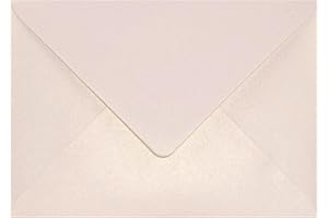 Netuno 100 sobres nacarados rosas oro DIN B6 125x175mm 120g Aster Metallic Candy Pink Gold con solapa engomada puntiaguda sin ventana para invitaciones boda Navidad bautizo tarjetas fiestas bricolaje