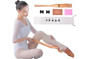 GREENSEN Nosze baletowe, balet stóp Stretcher Stóp Ballet Drewniany Dance Stretcher Stretcher Arch Enhancer z elastyczną opaską do baletu sportowego Ballet Dance Masaż do tańca jogi