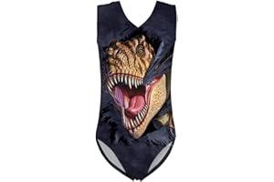 Showudesigns - Traje de baño sin mangas para niña (5-14 años)