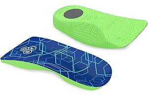 Plantari per Fascite Plantare, QBK Scarpe Ortopediche, Adatti per Piede Piatto, Iperpronazione, Supinazione, Tendinite d'Achille, Metatarsalgia, Camminare e Stare in Piedi Tutto il Giorno XL