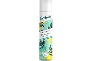 Batiste Dry Shampoo Original 200ml, Fresh & Clean Fragrance, No Rinse Spray to Refresh Hair in Between Washes
