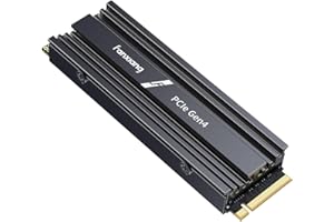fanxiang 2To SSD NVMe M.2 PCIe Gen4x4 avec Dissipateur Thermique Jusqu'à 7100Mo/s en Lecture - SSD Interne 2 to Compatible avec PS5, PC, Ordinateur Portable pour Les Gamers et Professionnels - S880E