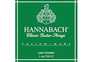 Hannabach Struny do gitary klasycznej Seria 728 Niskie napięcie Custom Made - zestaw - 728LT