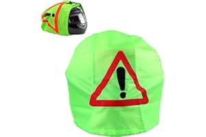 YiJiuBa Motorcycle Helmet Bag,Warndreieck Motorrad,Erste Hilfe Pannendreieck Motorrad Helmbeutel,Warndreieck Helmüberzug für Unfallsicherung Warnsignal Unfallstelle Gefahrenstellen Kennzeichnung