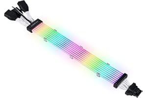 LIAN-LI LIAN LI Strimer Plus V2 12VHPWR 3x 8- zu 16-Pin Verlängerung - 335mm, 8 LED-Bahnen