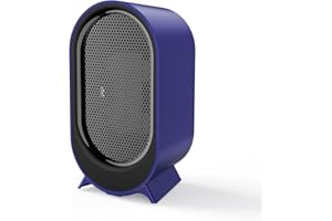 TIAZHAN Stufetta Elettrica, 1200W/800W Due Modalità Di Funzionamento,Stufetta Elettrica Basso Consumo Funzione Di Riscaldamento Rapido Ptc, Dotato di Protezione Anti-Surriscaldamento e Anti-Dumping