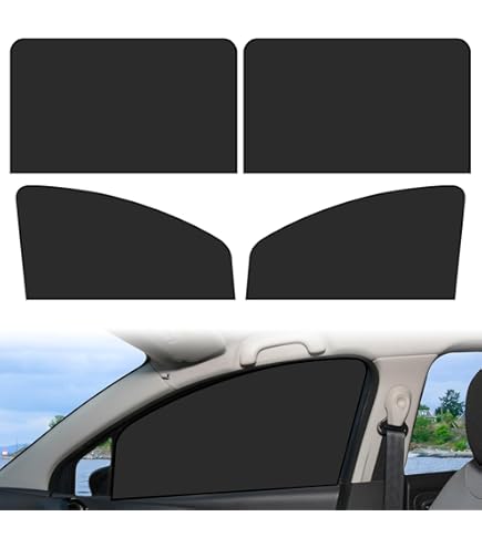 LFOTPP Tendine Parasole Con Magnetico C-HR CHR, Parasole Auto Bambini Protezione Accessori (4