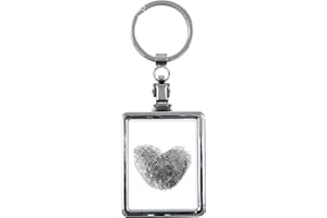 Deknudt Frames S59NB1 Porte Clés Forme Rectangulaire Métal 3 x 4 cm