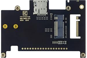 Khadas Placa de extensión M2X WWAN con ranura M.2 para agregar un módulo 4G/5G LTE Soporte Ranura para tarjeta Nano-SIM/18-Pin GPIO Header/4G/5G Active LED