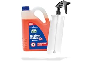 ‎DETAILMATE Auto Insektenentferner Set | Dr. Wack CW1:100 Insekten-Entferner Gel 2L + Sprühflasche mit Canyon Trigger | Insektenreiniger - entfernt mühelos Insektenreste und Vogelkot | auch zur Motorrad Reinigung