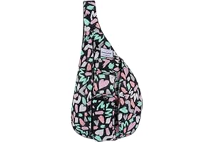 HAWEE Sport Sac de Poitrine Voyage Sling Sac à Bandoulière Crossbody Sac à Dos de Multifonction Casual for Unisexe Adolescentes Travail Etude Escalade Randonnée Courir, Graffiti en Forme de Coeur, L