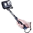 Homeet 49CM Bastone Selfie Telescopico Monopiede Allungabile Asta Impugnatura Selfie Stick per Action Camera, Hero 9/8/7/6/5/