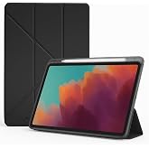 Galaxy Tab A11 8.7 İn&ccedil; İle Uyumlu Kalemlikli, Uyku Modlu, Mıknatıslı, &Uuml;&ccedil;gen Standlı, Darbeye Dayanıklı Kaplama Akıllı Kılıf (