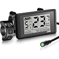 Écran LCD C961 Pour Moteur Bafang BBS01B/BBS02B/BBSHD | Affichage Vélo Électrique - Rétroéclairage Auto, PAS 0-9, IP65