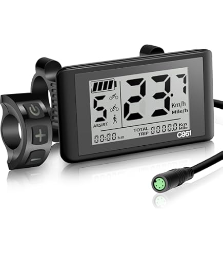 KISS-Écran de vélo électrique 36 V 48 V Affichage pour KT‑LED880 de