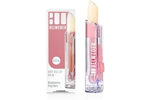 BELWEDER Baume à lèvres lifting aux peptides biomimétiques - Soin des lèvres et hydratation en profondeur - Lèvres pulsées et couleur naturelle - Baume à lèvres anti-âge (1 pièce de 3,5 g)