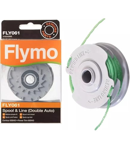 3 Bobine E Linea Decespugliatore ALM Per Decespugliatori Flymo - Foto 9
