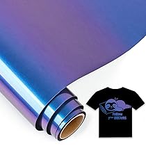 Vinile Termoadesivo 3D Per Tessuti Ryebme - Rotolo 10x6FT, Rosso, Per Magliette, Borse E Decorazioni Fai Da Te - Foto 12